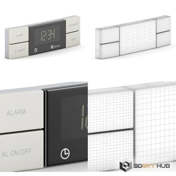 Alarm clock — CGAxis 3D model for 3ds Max