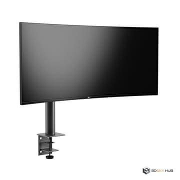 Curved 34 Ultrawide Monitor Ego by Lg — Dimensiva 3D model for 3ds Max