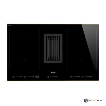 Dolce Stil Novo Induction Hob With Integrate — Dimensiva 3D model for 3ds Max