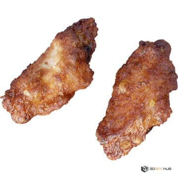Chicken Wing — Quixel 3D model for 3ds Max