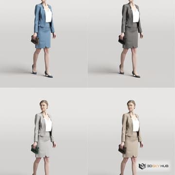 Elegant — Humano 3D 3D model