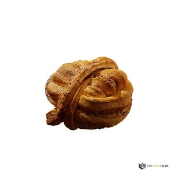 Cardamom Bun — Quixel 3D model